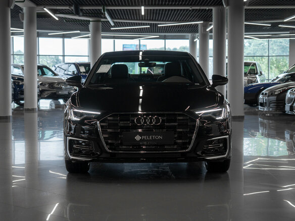 2025 Audi A6 45 TFSI Long V (C8) Рестайлинг, чёрный - вид 2