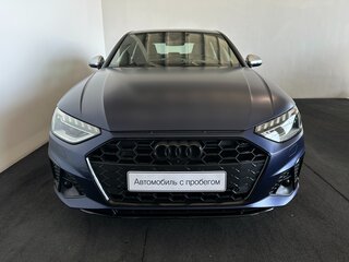 2022 Audi S4 V (B9) Рестайлинг, синий, 7500000 рублей, вид 2