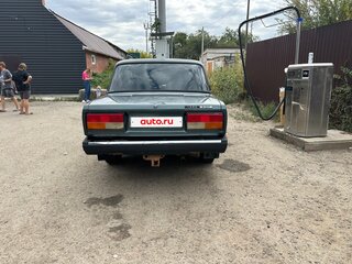 2010 Lada (ВАЗ) 2107, синий, 85000 рублей, вид 4