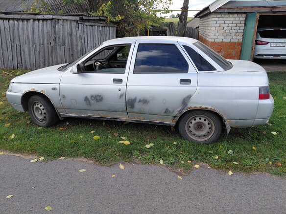 2006 Lada (ВАЗ) 2110, серебристый, 96000 рублей - вид 7