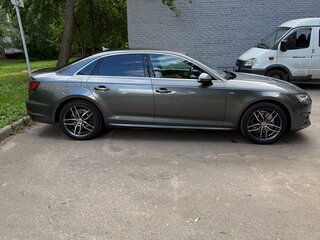 2017 Audi A4 V (B9), серебристый, 2300000 рублей, вид 4