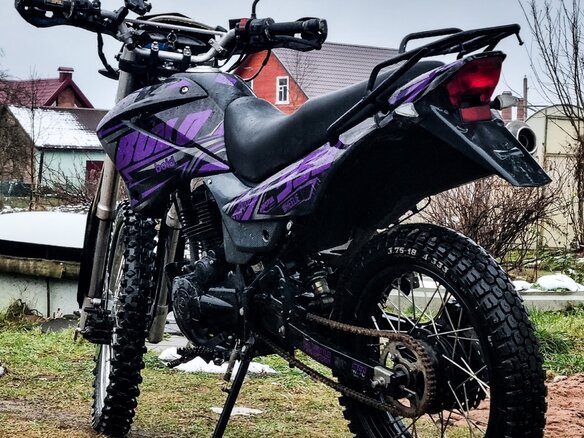 2014 Stels 250 Enduro, чёрный, 75000 рублей - вид 5