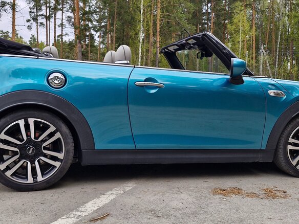 2021 Mini Cabrio Cooper S III Рестайлинг 2, голубой, 3099000 рублей - вид 16