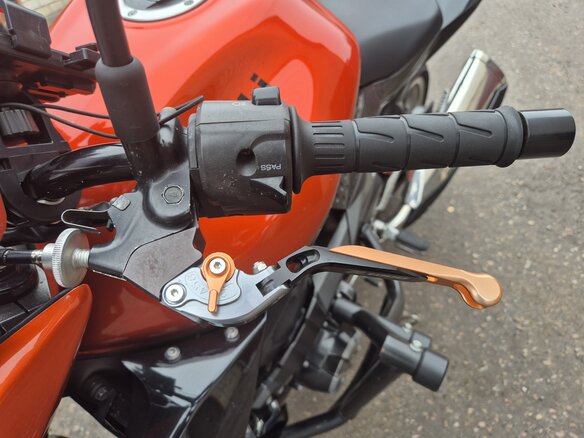 2009 Kawasaki Z 1000, оранжевый, 460000 рублей - вид 15