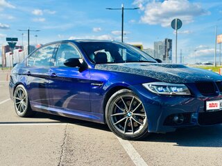 2005 BMW 3 серии 330i V (E90/E91/E92/E93), синий, 1590000 рублей, вид 2
