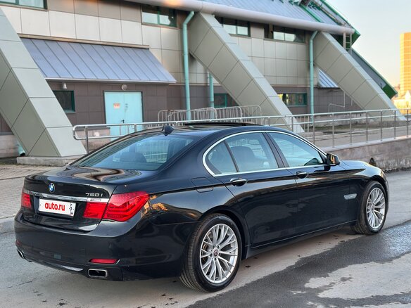 2008 BMW 7 серии 750i V (F01/F02/F04), чёрный, 1700000 рублей - вид 14