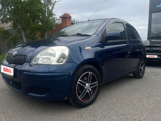 2002 Toyota Vitz I (P10), синий, 410000 рублей, вид 1