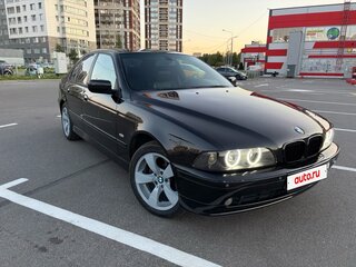 2001 BMW 5 серии 520i IV (E39) Рестайлинг, чёрный, 900000 рублей, вид 2