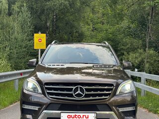 2012 Mercedes-Benz M-Класс 350 CDI III (W166), коричневый, 3400000 рублей, вид 2