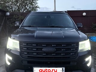 2016 Ford Explorer V Рестайлинг, чёрный, 2650000 рублей, вид 2