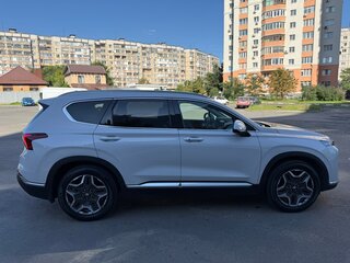 2022 Hyundai Santa Fe IV Рестайлинг, белый, 3850000 рублей, вид 3