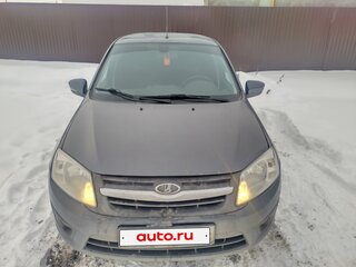 2015 Lada (ВАЗ) Granta I, серебристый, 500000 рублей, вид 2