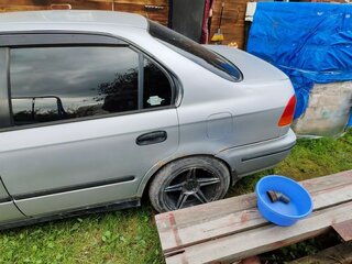 1997 Honda Civic Ferio II, серебристый, 250000 рублей, вид 4