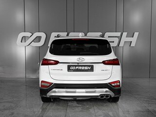 2020 Hyundai Santa Fe IV, белый, 3100000 рублей, вид 4