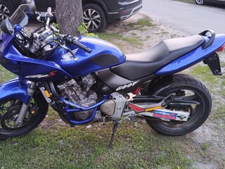 2000 Honda CB 600F Hornet, синий, 370000 рублей, вид 3