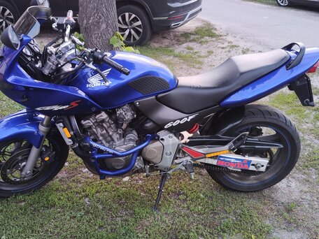 2000 Honda CB 600F Hornet, синий, 370000 рублей, вид 3