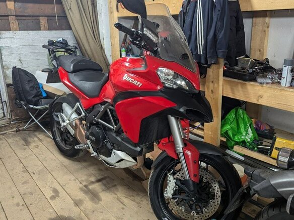 2013 Ducati Multistrada 1200, красный, 700000 рублей - вид 2
