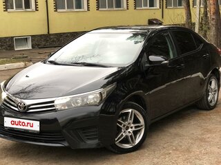 2014 Toyota Corolla XI (E160, E170, E180), чёрный, 997000 рублей, вид 3