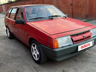 1990 Lada (ВАЗ) 2109, красный, 240000 рублей, вид 4