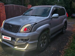 2008 Toyota Land Cruiser Prado 4-speed 120 Series Рестайлинг, серебристый, 2400000 рублей, вид 1
