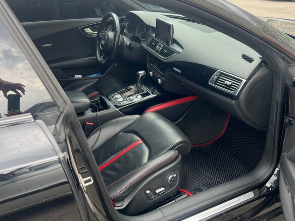 2015 Audi A7 I (4G) Рестайлинг, чёрный, 3500000 рублей - вид 12