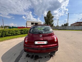 2007 Nissan Micra III (K12), красный, 400000 рублей, вид 3