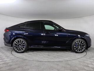 2026 BMW X6 40i III (G06) Рестайлинг, синий, 15550000 рублей, вид 3