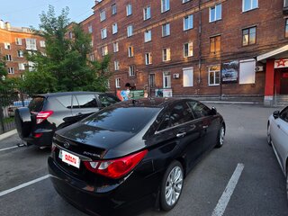2012 Hyundai Sonata VI (YF), чёрный, 1000000 рублей, вид 4