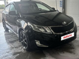 2011 Kia Rio III, чёрный, 740000 рублей, вид 1
