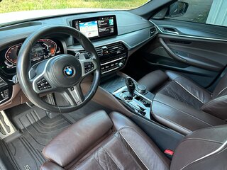 2021 BMW 5 серии 530d xDrive VII (G30/G31/G38) Рестайлинг, белый, 5700000 рублей, вид 3