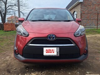 2016 Toyota Sienta II, красный, 1550000 рублей, вид 2