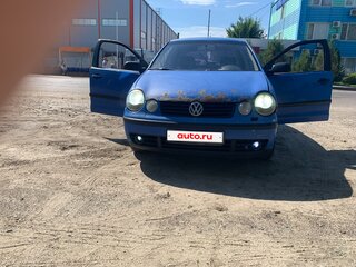 2002 Volkswagen Polo IV, синий, 140000 рублей, вид 2