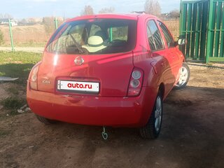 2004 Nissan Micra III (K12), красный, 220000 рублей, вид 3