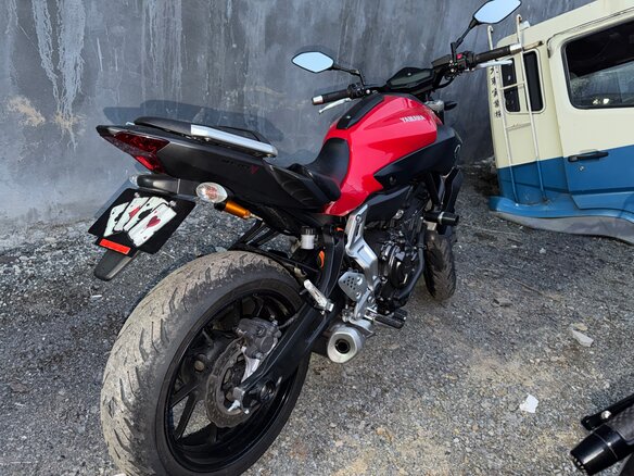 2016 Yamaha MT-07 (FZ-07), красный, 650000 рублей - вид 7