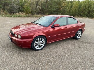 2007 Jaguar X-Type I, красный, 600000 рублей, вид 2