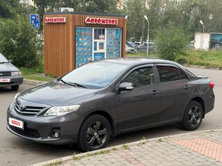 2011 Toyota Corolla X (E140, E150) Рестайлинг, серый, 1220000 рублей, вид 1