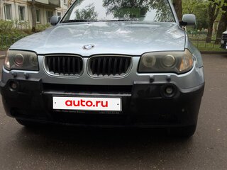 2004 BMW X3 25i I (E83), серебристый, 790000 рублей, вид 2