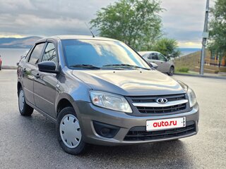 2017 Lada (ВАЗ) Granta I, коричневый, 345000 рублей, вид 1