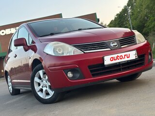 2008 Nissan Tiida I, красный, 485000 рублей, вид 1