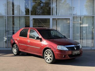 2011 Renault Logan I Рестайлинг, красный, 390000 рублей, вид 3