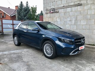 2019 Mercedes-Benz GLA 200 I (X156) Рестайлинг, синий, 1700000 рублей, вид 2