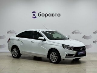 2021 Lada (ВАЗ) Vesta I, белый, 1080000 рублей, вид 3