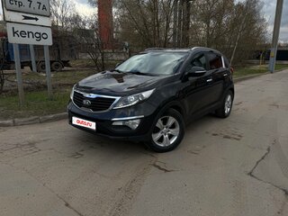 2012 Kia Sportage III, чёрный, 1000000 рублей, вид 2
