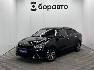2021 Kia Rio IV Рестайлинг, чёрный, 1620000 рублей, вид 1