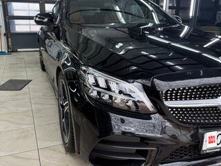 2021 Mercedes-Benz C-Класс 180 IV (W205) Рестайлинг, чёрный, 5300000 рублей, вид 3
