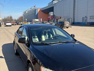 2007 Mitsubishi Lancer X, чёрный, 600000 рублей, вид 2