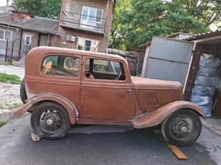 1931 Ford Model A, коричневый, 1000000 рублей, вид 3