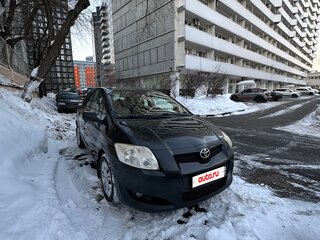 2008 Toyota Auris I, чёрный, 665000 рублей, вид 2