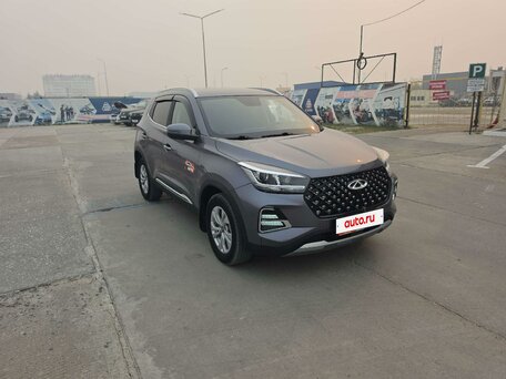 2024 Chery Tiggo 4 Pro I Рестайлинг, серый, 1344600 рублей, вид 2