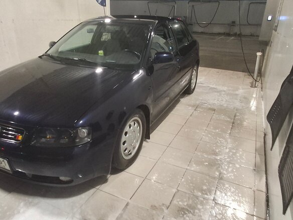 2001 Audi A3 I (8L) Рестайлинг, синий, 550000 рублей - вид 1